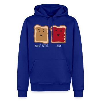 Peanut Butter and Jelly - Men's Premium Hoodie - royal blue - Front