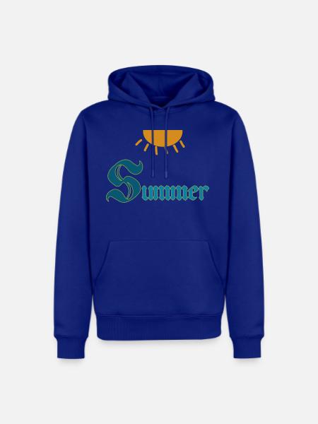 Hidden message - Men's Premium Hoodie - royal blue