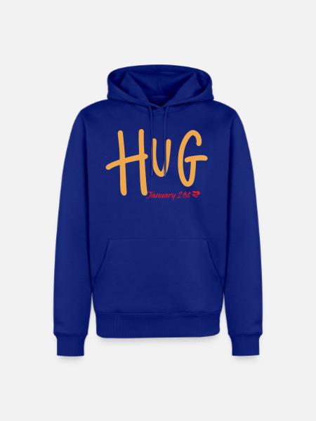 Hug, January 21st - Men's Premium Hoodie - royal blue