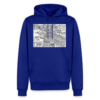 Madrid Metropolis - Men's Premium Hoodie - royal blue - Front