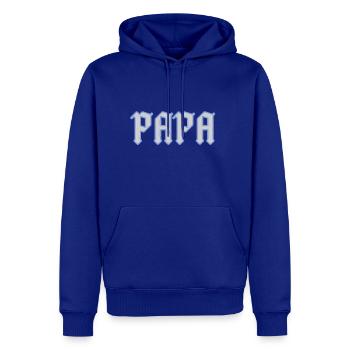 PAPA - Men's Premium Hoodie - royal blue - Front