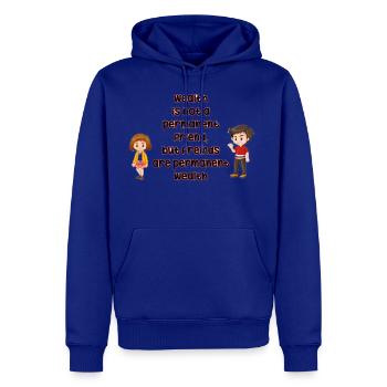 Wealth - Men's Premium Hoodie - royal blue - Front