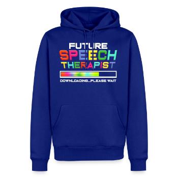 Future Speech Therapist Speech Pathologist Slp - Men's Premium Hoodie - royal blue - Front