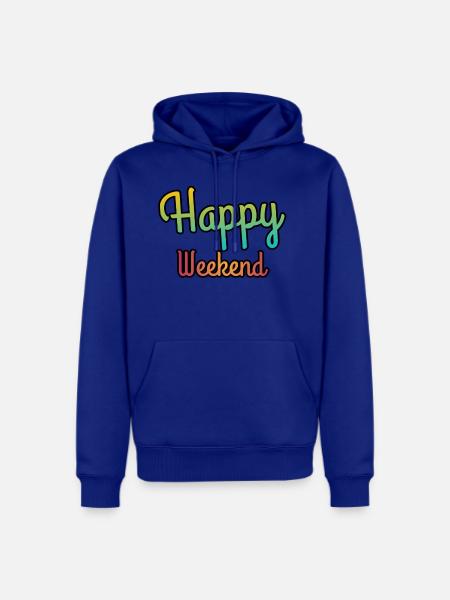 Happy weekend | Weekends - Men's Premium Hoodie - royal blue