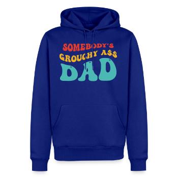 SOMEBODY'S GROUCHY A$$ DAD - Men's Premium Hoodie - royal blue - Front