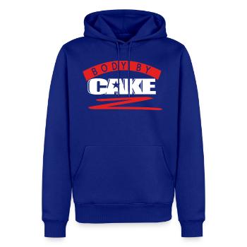 Body By Cake - Men's Premium Hoodie - royal blue - Front
