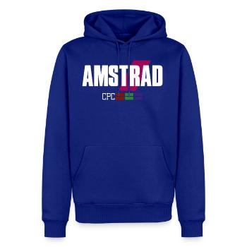 Retro Computer 8 Bit Gamer Old Computer Amstrad - Men's Premium Hoodie - royal blue - Front