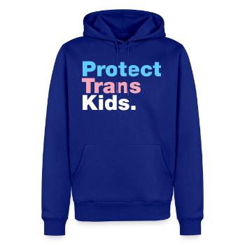 Protect Trans Kids - Men's Premium Hoodie - royal blue - Front