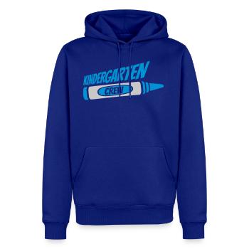 Wax crayon kindergarten crew - Men's Premium Hoodie - royal blue - Front
