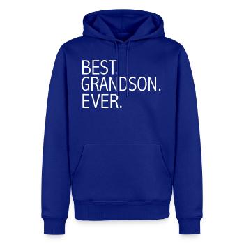 Best Grandson Ever Funny Grandparent Grandson Gift - Men's Premium Hoodie - royal blue - Front