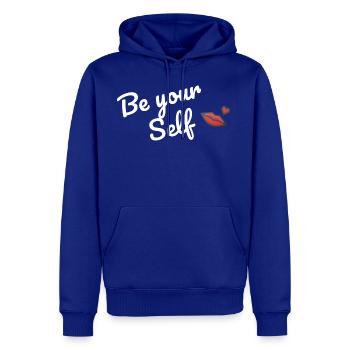 Be yourself teeshirt travel - Men's Premium Hoodie - royal blue - Front