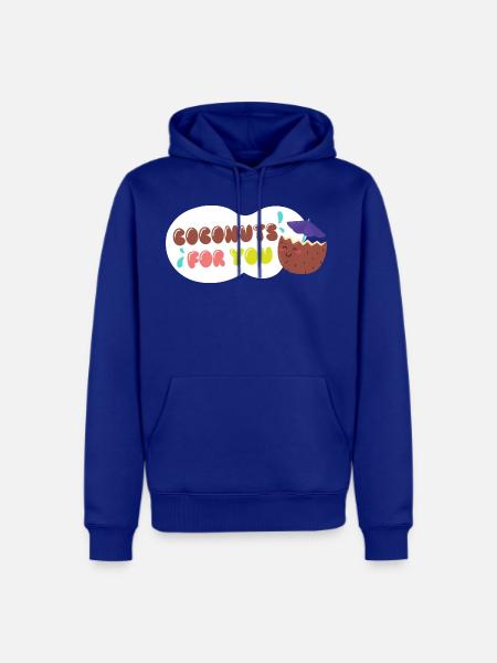 Coconuts For You - Men's Premium Hoodie - royal blue