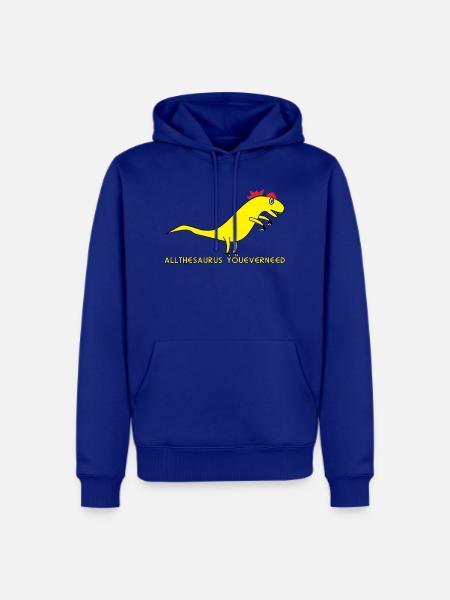Allthesaurus Youeverneed - Men's Premium Hoodie - royal blue