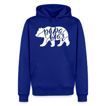 Papa Bear - Men's Premium Hoodie - royal blue - Front