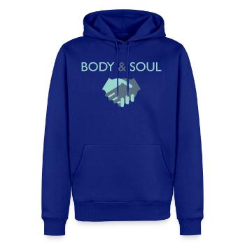 Body and Soul - Men's Premium Hoodie - royal blue - Front