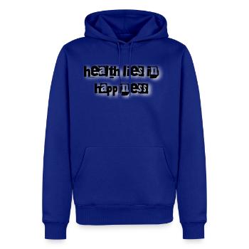 Health is wealth - Men's Premium Hoodie - royal blue - Front