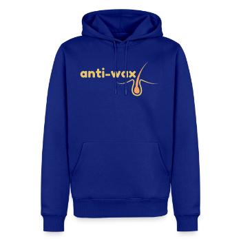 Anti Wax Protect Hair - Men's Premium Hoodie - royal blue - Front