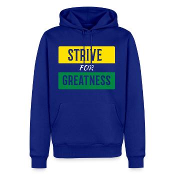 Strive for greatness - Men's Premium Hoodie - royal blue - Front