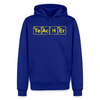 Teacher Periodic Table - Men's Premium Hoodie - royal blue - Front