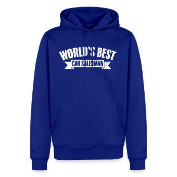 Awesome Automobile Dealership The World s Best Car - Men's Premium Hoodie - royal blue - Front