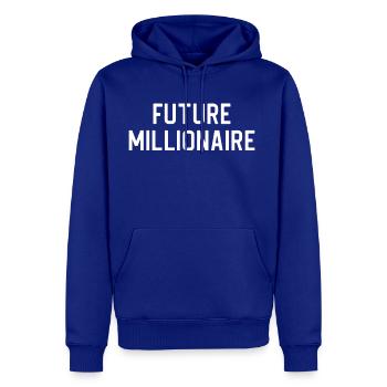 Entrepreneur Motivational Future Millionaire - Men's Premium Hoodie - royal blue - Front