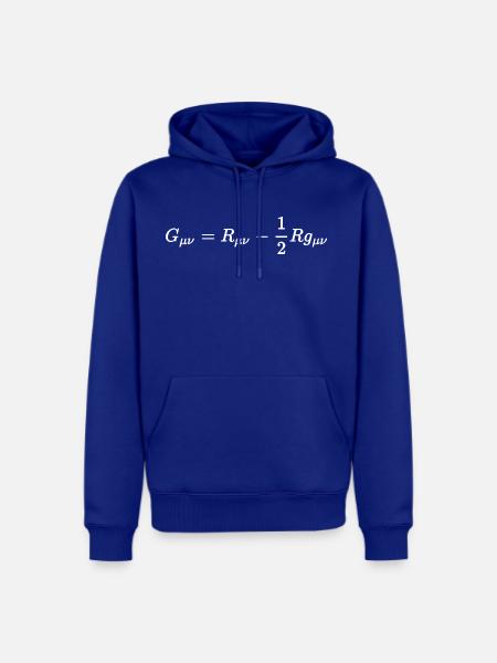 Tensor Of General Relativity - Men's Premium Hoodie - royal blue