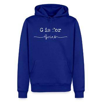 G Is For Goins - Men's Premium Hoodie - royal blue - Front