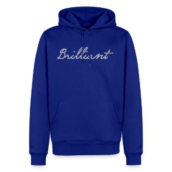 Brilliant Typography Design - Men's Premium Hoodie - royal blue - Front