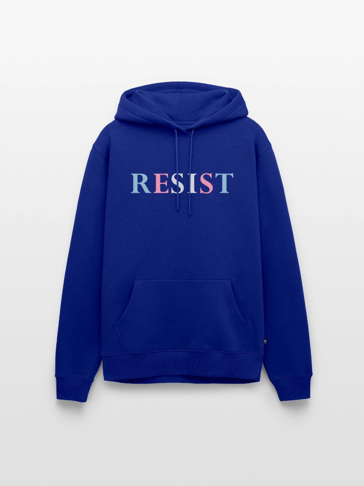 RESIST - Trans Trans - Men's Premium Hoodie - royal blue - Front