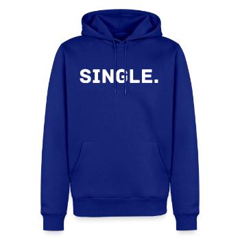 Single - Men's Premium Hoodie - royal blue - Front