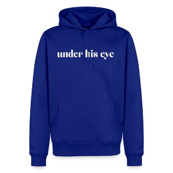 Under His Eye Shirt - Men's Premium Hoodie - royal blue - Front