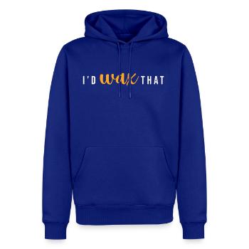 I d Wax That - Men's Premium Hoodie - royal blue - Front