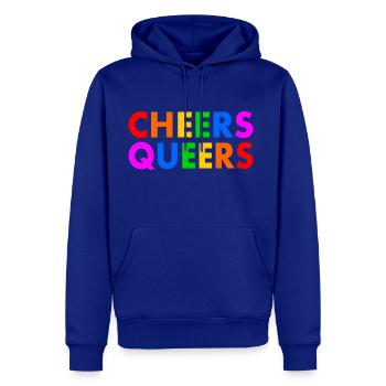 Cheers queers - Men's Premium Hoodie - royal blue - Front