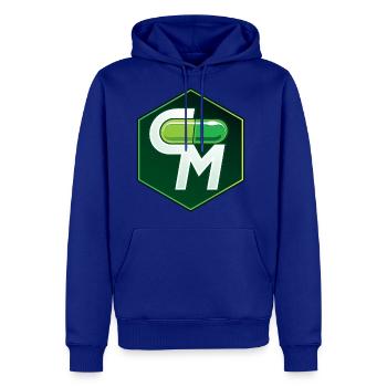 CrackMatrix Pill-Logo - Men's Premium Hoodie - royal blue - Front