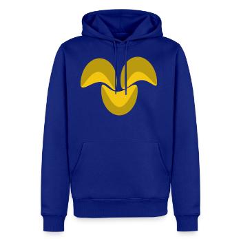 laughing face - Men's Premium Hoodie - royal blue - Front