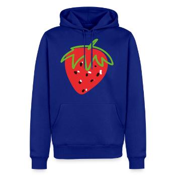 STRAWBERRY LOVE - Men's Premium Hoodie - royal blue - Front