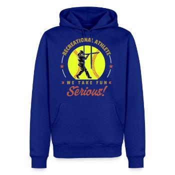 Recreational Athlete - Men's Premium Hoodie - royal blue - Front