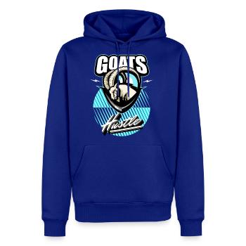 Goats Hustle - Men's Premium Hoodie - royal blue - Front