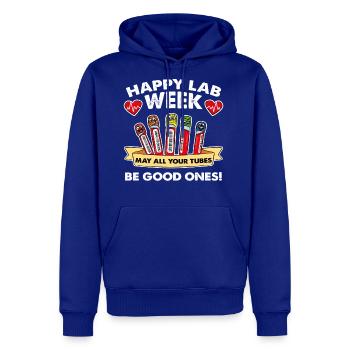Happy Lab Week - Men's Premium Hoodie - royal blue - Front