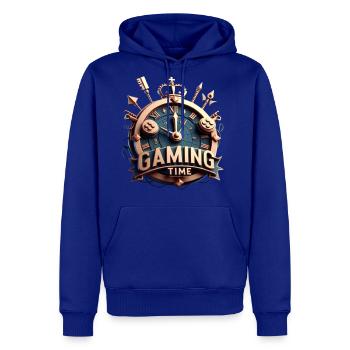 GAMING / GAME / GAME ON - Men's Premium Hoodie - royal blue - Front