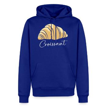 French Bread Croissants Bread Baking - Men's Premium Hoodie - royal blue - Front