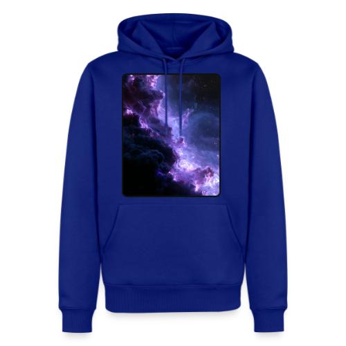 Purple Nebula Space Design - Men's Premium Hoodie