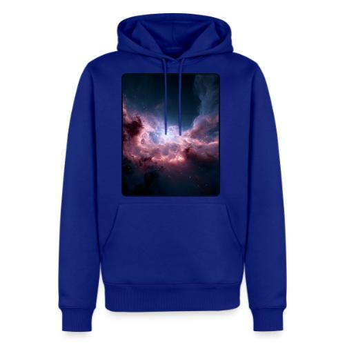 Radiant Cosmic Nebula Artwork - Men's Premium Hoodie