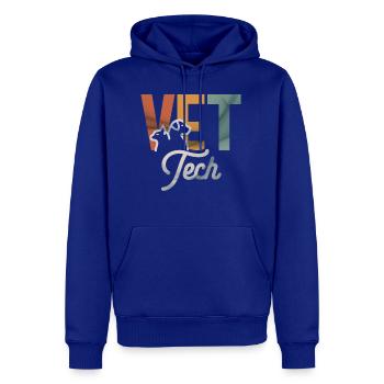 Funny Vet Tech Art Men Women Veterinarian - Men's Premium Hoodie - royal blue - Front