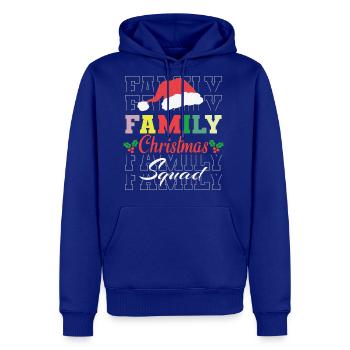 Family matching Christmas Squad 2022 Matching Elf - Men's Premium Hoodie - royal blue - Front