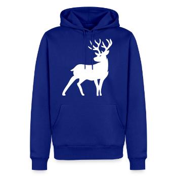 Christmas Deer - Men's Premium Hoodie - royal blue - Front