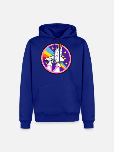 Space shuttle - Men's Premium Hoodie - royal blue