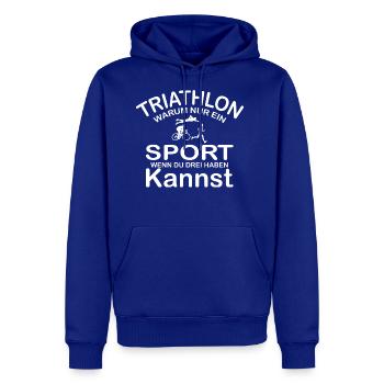 Triathlon - Men's Premium Hoodie - royal blue - Front