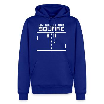 My Balls Are Square Retro Computer Geek - Men's Premium Hoodie - royal blue - Front