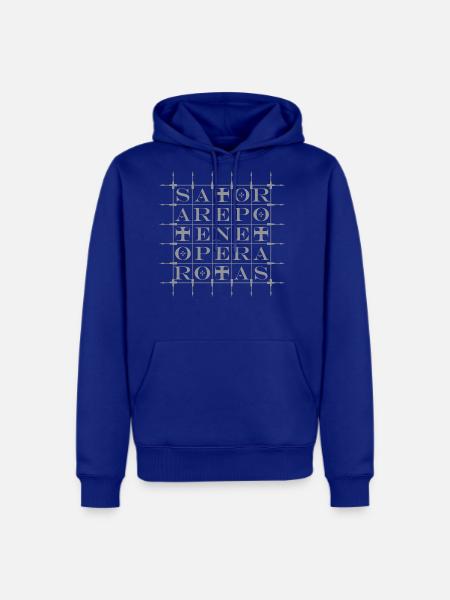 SATOR Square [GREY] - Men's Premium Hoodie - royal blue